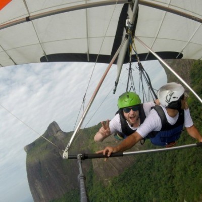 Voo de asa delta Pedra da Gávea